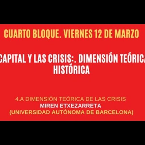 ACIM El Capital y las crisis: dimensión teórica e histórica 2010